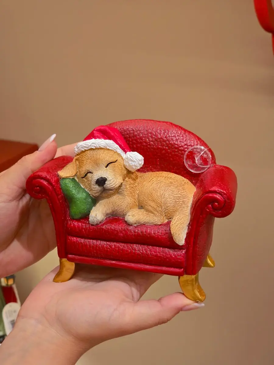 Cachorro na Poltrona 12 cm